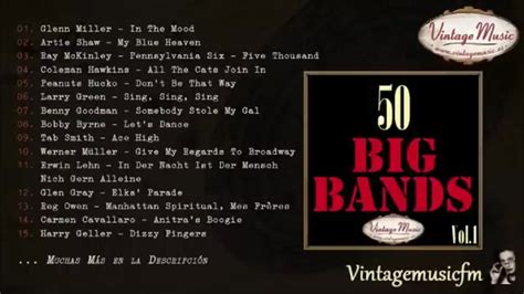 50 Big Bands. Swing Dance (Full Album/Álbum Completo) Vol. 1